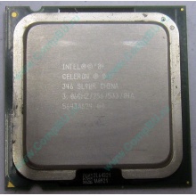 Процессор Intel Celeron D 346 (3.06GHz /256kb /533MHz) SL9BR s.775 (Магнитогорск)